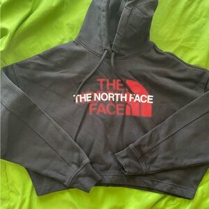 the north face womens cropped hoodie